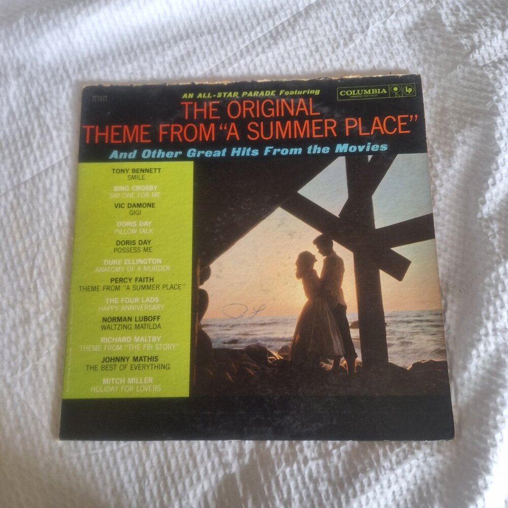original theme from A Summer place lp record